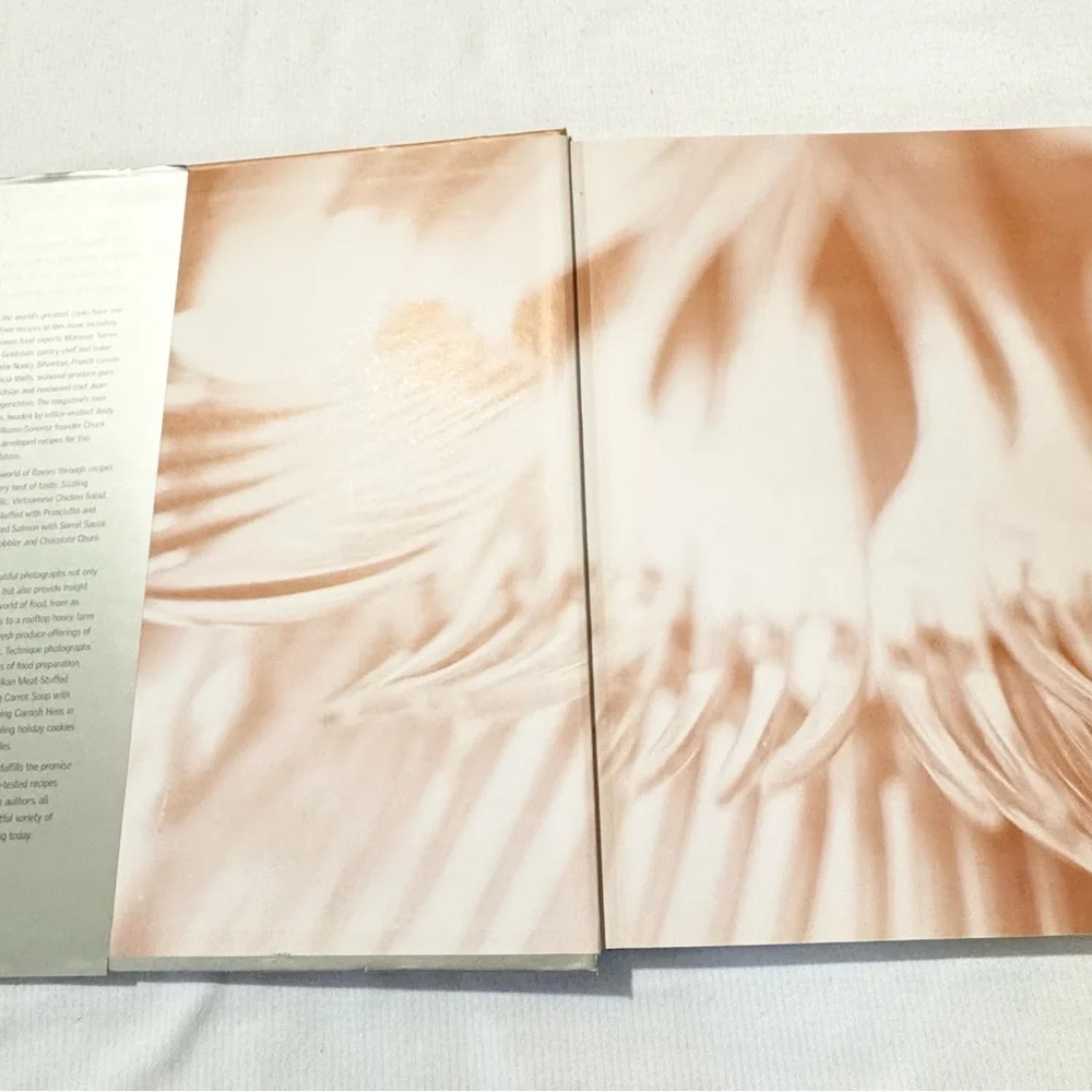 Williams Sonoma The Best of Taste Cookbook - Elegant White and Brown Cover 2001